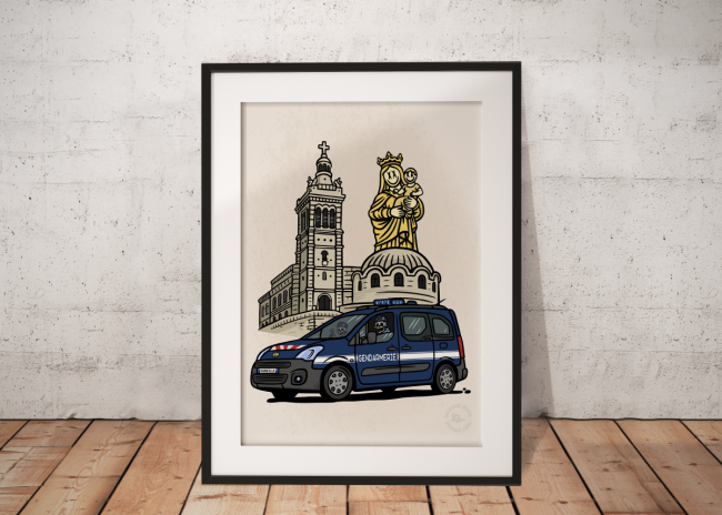 Print "La Bonneuh Mère" Version Gendarmerie