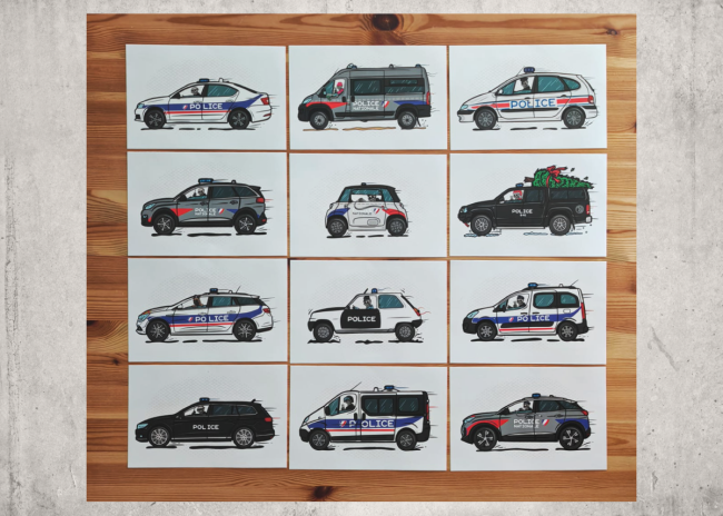 Mini-print 2nd vie POLICE