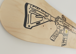 Skate Deck "Buy an AR, Be Happy"